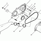 W877527 TRAIL BOSS Clutch cover assembly