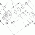 W878327 TRAIL BOSS 4X4 Front brake caliper assembly
