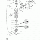 E75MLHY Коленчатый вал и Поршень