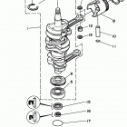 P60TLHX Коленчатый вал и Поршень