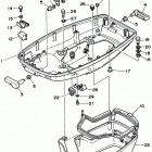 C75TLRU/C85TLRU Нижний обтекатель