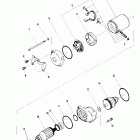 W867027 SCRAMBLER Starting motor assembly