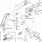 W867027 SCRAMBLER Fuel tank assembly-trail boss