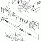 W867527 TRAIL BOSS Rear wheel drive assembly