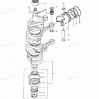 M140A Поршни и коленчатый вал