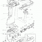 M15D2 Drivershaft Housing, Gear Case
