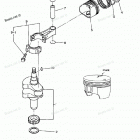 MFS5A Поршни и коленчатый вал