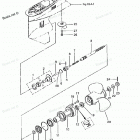 M50D Корпус редуктора (гребной вал)