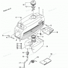 M3.5B Motor Cover & Integral Fuel Tank
