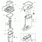 M70B Корпус ведущего вала (нога)