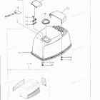 MD40A Верхний колпак мотора