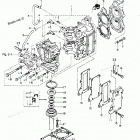 M8B Cylinder - Crankcase Assy