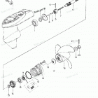 MFS5A Корпус редуктора (гребной вал)