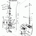 MFS15A Gear Case (drive Shaft & Water Pump)