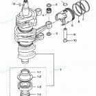 M90A Поршни и коленчатый вал
