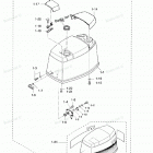 M70C Верхний колпак мотора