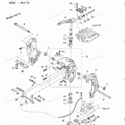 M140A2 Кронштейн крепления к транцу