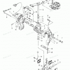 MD50A Bracket (2) (power Trim & Tilt)