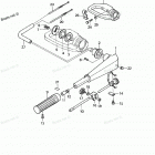 MFS30A Ручка с рукояткой румпеля