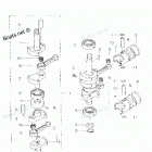 M9.9B2 Поршни и коленчатый вал