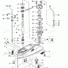 M50D2 Корпус редуктора (вертикальный вал)