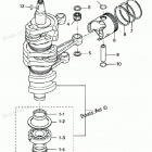 M80A Поршни и коленчатый вал