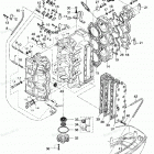 M90A Cylinder - Crank Case Assembly