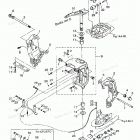 M70B Кронштейн крепления к транцу