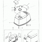 M50D Верхний колпак мотора