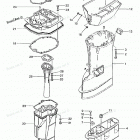 M50D Корпус ведущего вала (нога)