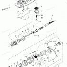 MD90A Корпус редуктора (гребной вал)