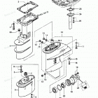 M6B Drive Shaft Housing - Gear Case