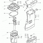 M40D Корпус ведущего вала (нога)