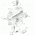 M3.5B2 Motor Cover & Integral Fuel Tank