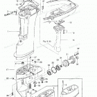 M9.9D2 Drivershaft Housing, Gear Case