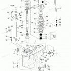 M60C Корпус редуктора (вертикальный вал)