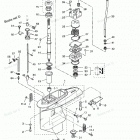 MD70B Gear Case (drive Shaft) 2 D70b#70376-