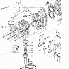 M6B Cylinder - Crankcase Assy