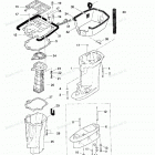 MD70B Корпус ведущего вала (нога)
