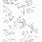 M90A Кронштейн крепления к транцу