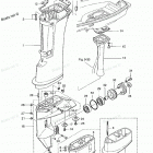 M9.9D Driveshaft Housing - Gear Case