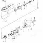 MFS4A Корпус редуктора (гребной вал)