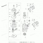 M40C Поршни и коленчатый вал
