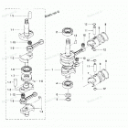 M15D2 Поршни и коленчатый вал
