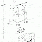 M60C Верхний колпак мотора