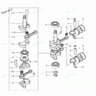 M9.9D Поршни и коленчатый вал