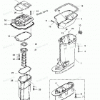 M60B Корпус ведущего вала (нога)