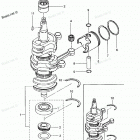 M40D Поршни и коленчатый вал