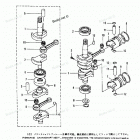 M18D Поршни и коленчатый вал
