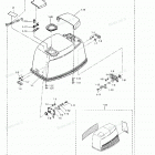 MD70B Верхний колпак мотора